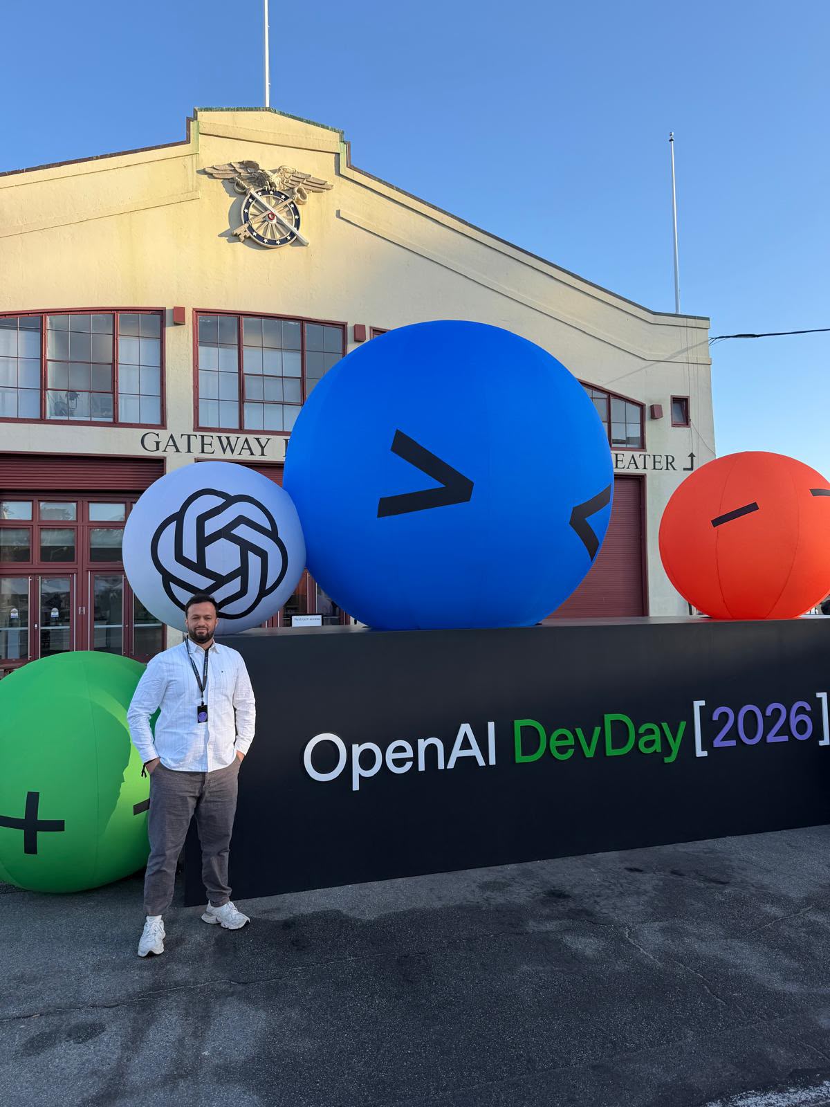 Mustafa Sahinli beim OpenAI DevDay 2026 in San Francisco